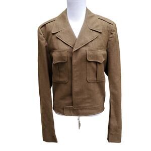 Vtg Men's 38 US Army WWII Korea War Wool Field Ike Jacket 1950 1951 MIL-J-10801